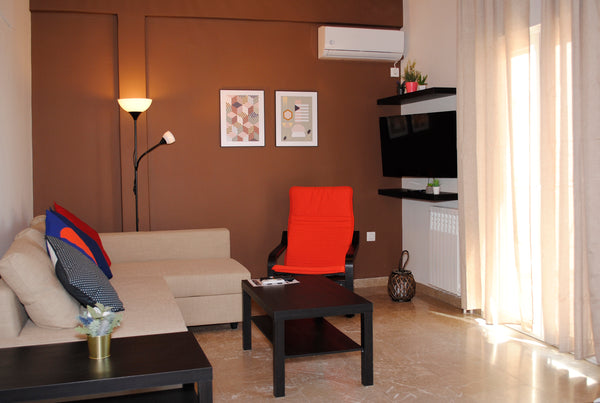 This newly renovated penthouse in Zougrafou, with a 360 view of Athens, in a cal Lebanon Newly Renovated Penthouse. Near Athens center Entire rental unit vacation rental 35854219