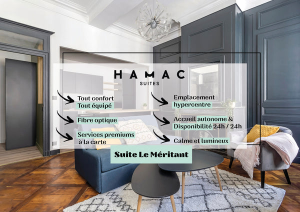 Welcome to the Préfecture apartment, a small haven of peace of 50m2 entirely ren Lyon, France Hamac Suites - Jacobins Le méritant - 4 people Entire rental unit vacation rental 50806320