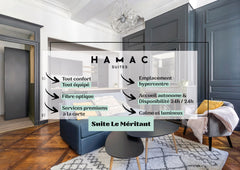 Welcome to the Préfecture apartment, a small haven of peace of 50m2 entirely ren Lyon, France Hamac Suites - Jacobins Le méritant - 4 people Entire rental unit vacation rental 50806320