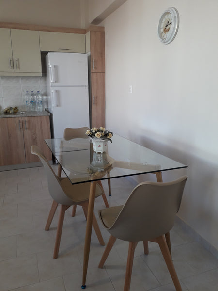 The apartment is situated  at a quiet paved sidewalk  at the heart  of Pigadia,  Greece Sofia s City Center Apartment. Entire rental unit vacation rental 24704144