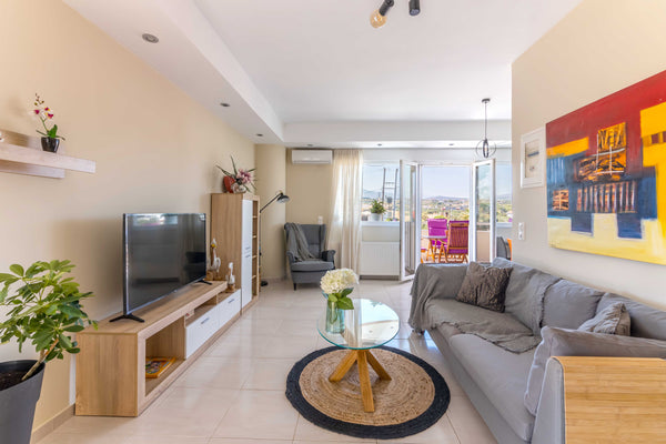 This spacious and modern apartment is perfect for family or group holidaying  in Heraklion, Greece Spacious And Modern Apartment In Crete Entire condo vacation rental 681581909079925910