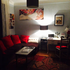 Chambre à louer dans un appartement d'artiste de 55m2 dans le 20éme, quartier em Paris, France La campagne à Paris Private room in rental unit vacation rental 5142069