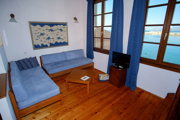 A 600 years old preserved  building, in the heart of old town with amazing view  Greece E2. Amazing Old harbor  Sea view Entire rental unit vacation rental 18732647