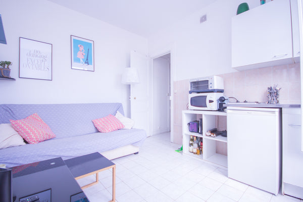 This beautiful apartment offers a warm and soft atmosphere thanks to its pastel  Paris, France Charming apartment near Pigalle and Montmartre Entire rental unit vacation rental 19309294