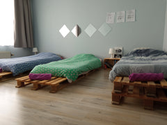 Bright house.<br /><br />Bedroom situated on the first floor, made up of a big d Brussels, Belgium Nice bedroom with private bathroom and toilet Private room in bed and breakfast vacation rental 6052975