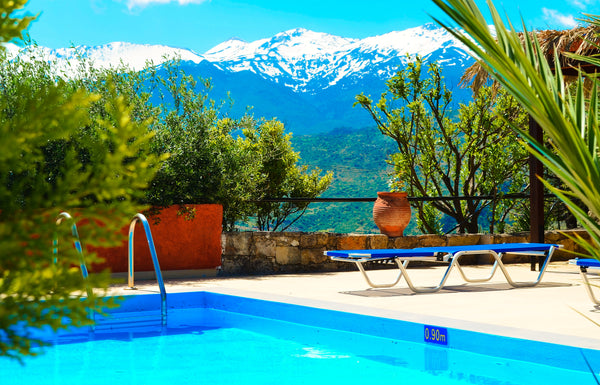 Built among lush greenery with unobstructed views, Anemole offers an outdoor, se Nea Chalkidona, Greece Anemole Traditional Cretan Villa Entire home vacation rental 8097238