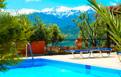 Built among lush greenery with unobstructed views, Anemole offers an outdoor, se Nea Chalkidona, Greece Anemole Traditional Cretan Villa Entire home vacation rental 8097238