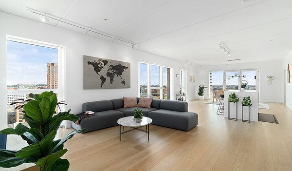 Eksklusiv 132 kvadratmeter lejlighed med udsigt over by, vand og natur i nybygge Capital Region of Denmark, Denmark Eksklusiv lejlighed til langtidsudlejning Entire rental unit vacation rental 47051776