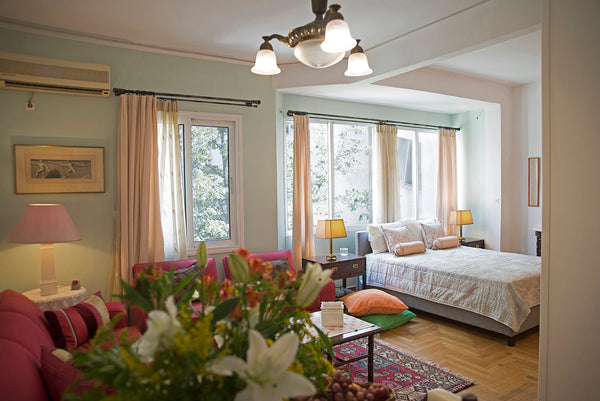 It is a spacious and full of light 50 square meter studio apartment on the 5th f GR Cute studio in the heart of Athens,  Kolonaki Entire condo vacation rental 38812514