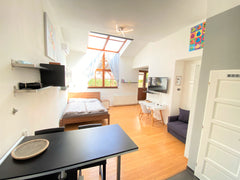 Perfect location in the center of the city is great start for your discoveries o Prague, Czechia Bright rooftop studio with huge terrace - Air-Con Entire rental unit vacation rental 27751854