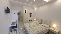 A private family apartment of 40 m² which has two separate bedrooms (there is a  Naxos, Greece Zanneta -  Deluxe Family Studio Room in aparthotel vacation rental 3784343