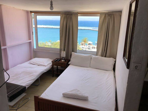 A small place to stay comfortable 2 to 3 people. With 1 double bed and 1 single  Agia Galini, Greece The "Window to the Sea" Studio Entire rental unit vacation rental 50493208