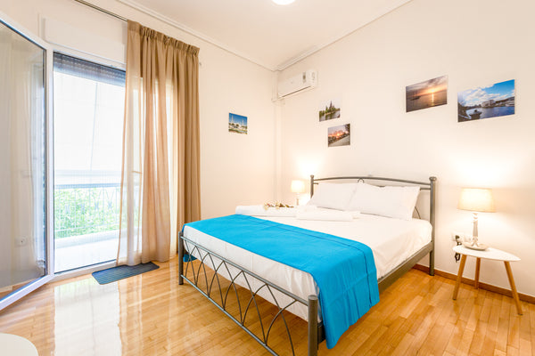 Our 65m2 flat has just been renovated and refurbished with functional elegance.  Chania, Greece Happy Stay in elegant and bright flat near Metro Entire rental unit vacation rental 18817866