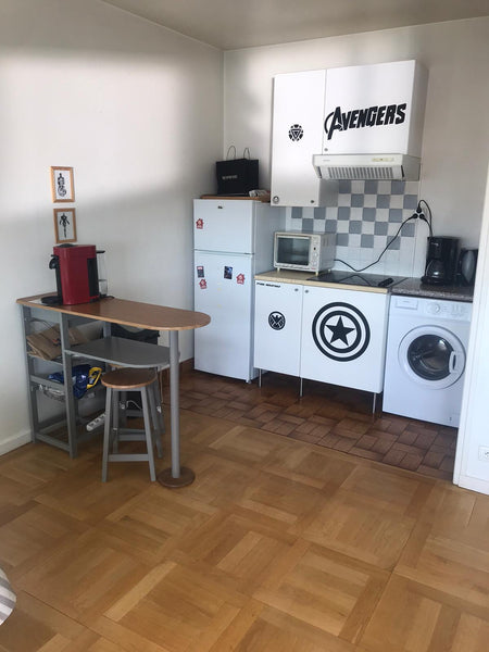 Le logement au est 7 eme etage d’une residence très propre . Il est situé  au ni Lyon, France Appartement T2 privée +Parking privé Entire rental unit vacation rental 44891227