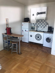 Le logement au est 7 eme etage d’une residence très propre . Il est situé  au ni Lyon, France Appartement T2 privée +Parking privé Entire rental unit vacation rental 44891227