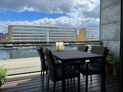 Modern and spacious 110 m2 apartment located in the old harbour of Copenhagen. < Charlottenlund, Denmark 2 bedrooms / apartment / harbour view /  Nordhavn Entire condo vacation rental 26093247