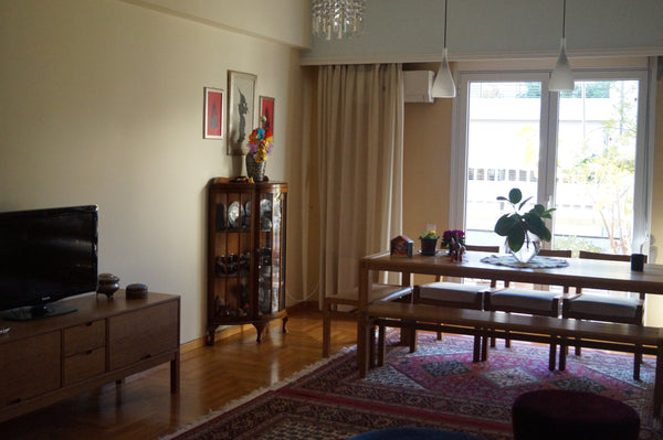 Large tastefull apartment, with 2 balkonies . All comforts in safe, happy neibor Nea Smyrni, Greece Marco Polo: Sunny, spacious, perfect for families Entire rental unit vacation rental 12464273