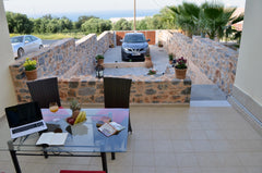 Only a few meters from the center of the famous resort , Chersonissos, and the s  Modern Apartment with Lovely Terrace and Sea View Entire condo vacation rental 18596529