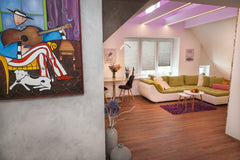 Luxusní mezonetový byt 3+kk s výhledem na Hradčany, ve velmi žádané lokalitě, Pr Prague, Czechia Luxusní mezonetový byt 3+kk Private room in home vacation rental 13922591