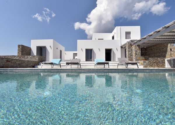 This is a beautifull modern villa, located in Pyrgaki Dryos. At the east side of Paros, Greece Amazing summer Villa Minuet for large families! Entire villa vacation rental 18186261
