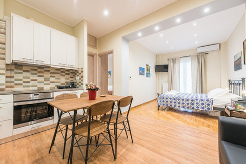 A modern flat in the heart of the city, with easy parking! Only 2 minutes walk a East Attica Regional Unit, Greece In the heart of Athens! Entire rental unit vacation rental 32330556