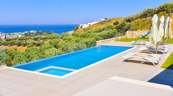 Καλοσωρίσατε στο Sea View Villas, στην Αγία Πελαγία Κρήτης. Δύο ολοκαίνουργιες β Heraklion, Greece Sea View Villas Kallia Cycladic home vacation rental 19895669