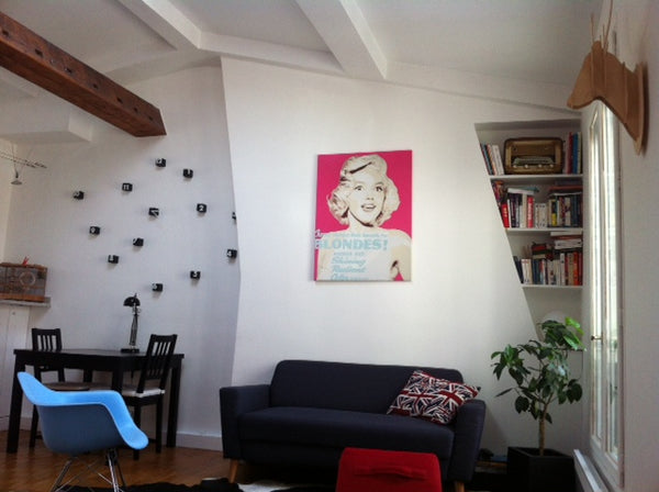 Ultra bright and cosy loft in the living heart of Paris, close to the 