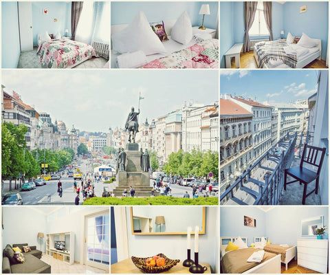 All our apartments are cleaned by professionals following the 5-step enhanced cl Prague, Czechia City Break 3BDR Balcony Apt by Ruterra Entire rental unit vacation rental 14661992