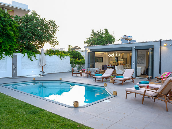 Villa Belle Helene is a luxurious , modernly  decorated , fully equipped  villa   Villa Belle Helene with swimming pool and jacuzzi Entire villa vacation rental 50132048
