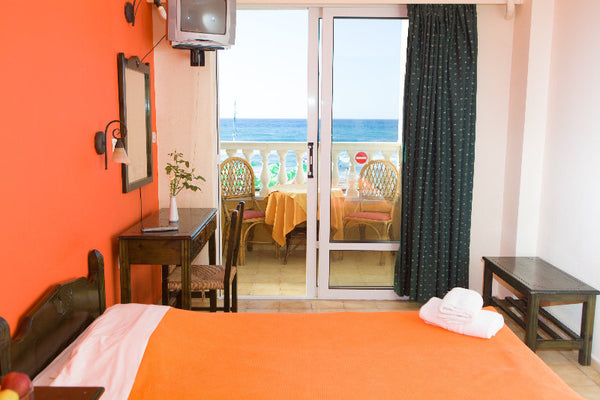 This modern hotel is situated within walking distance of the city centre, within Rethimnon, Greece Rethymno Beach Studios Private room in bed and breakfast vacation rental 6365642