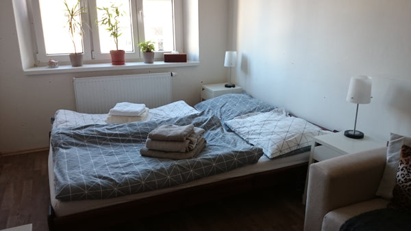 A separate room in the apartment, 2 minutes to metro, tram and bus station Palmo Prague, Czechia Calm and Cozy Room with Double Bed Private room in condo vacation rental 17607569