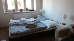 A separate room in the apartment, 2 minutes to metro, tram and bus station Palmo Prague, Czechia Calm and Cozy Room with Double Bed Private room in condo vacation rental 17607569
