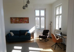 Enjoy the simple life in this quiet and central accommodation directly at the Au Vienna, Austria Moderne lichtdurchflutete Wohnung am Augarten Entire rental unit vacation rental 54373675