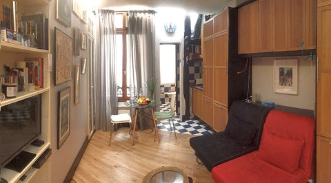 Beautiful, all furnished, equipped studio, comfortable, calm on interior court.  Paris, France Beautiful, equipped studio Entire rental unit vacation rental 4924000