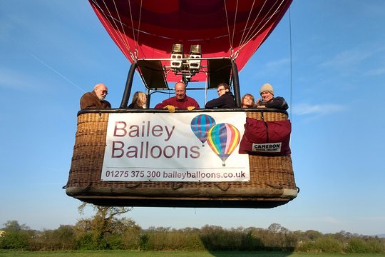 Exclusive Hot Air Balloon Flight from Bristol  Private Tours and Travel Guide Europe London CITY Bristol Destination Tour