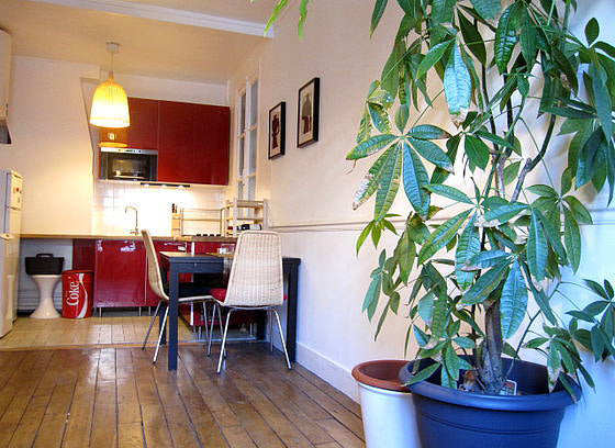 Our cool and cosy apartment has a true Parisian feeling ! It perfectly fits two  France Lovely apt, rue Oberkampf Paris 11 Entire rental unit vacation rental 256643