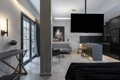The Minimal Underground Diamond is a brand new underground apartment in the hear Palaio Faliro, Attica, Greece The Underground Diamond minimal Apartment (A2) Entire rental unit vacation rental 50579410