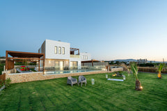 Brand new Seafront villa ‘’Nymphes’’ is a complex of 2 independent houses, which Rethimnon, Greece Wedding Villa w/ 2 Private Pools, 200m from beach Entire home vacation rental 49508248