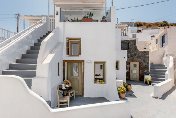 Toast the sunset with a chilled drink on the front porch at a tranquil retreat d Greece Savor Simple Living at an Intimate Hilltop Cave Hideaway Entire home vacation rental 20004687