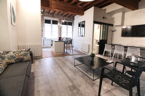 Bienvenue au "cœur de Lyon"<br />Appartement (quasi 60 m²) ancien refait à neuf  Pernes-les-Fontaines, France Le calme au cœur des Traboules, Lyon centre 4 pers Entire rental unit vacation rental 25351056
