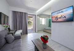 xSuites Hotel is located in the center of Agia Marina Nea Kydonia, just 50 meter  xSuites 5* Lydia Luxury Suite Room in hotel vacation rental 53291063