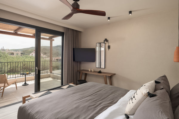 The standard double room is our finest suggestion for those who seek a quiet and Plakias, Greece KYMĀNI Bohemian Double Room | Adult-Friendly Room in boutique hotel vacation rental 618857945583794775