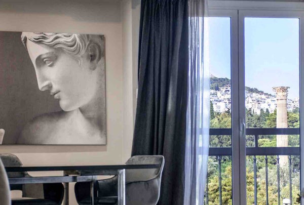 A super spacious flat, ideal for a family of 6 or a group of friends, located in GR The Acropolis and Temple of Zeus Viewpoint Apt Entire rental unit vacation rental 38542993