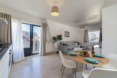 This lovely apartment is filled with natural light. Recently renovated, our loca Brussels, Belgium Sweet Inn |  Trendy Apt. near the EU Quarter Entire rental unit vacation rental 53525587