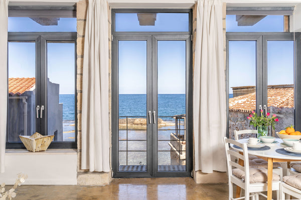 EYGE (the Greek word for very well done!) apartment is at the first floor of a r  EYGE transformed modern apartment by the sea-new! Entire condo vacation rental 550384039939241345