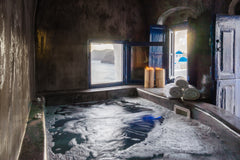 Escape the ordinary and feel the real magic of Santorini!<br /><br />Partially b Oia, Greece Canvas Suites | Sky Suite with Indoor Jacuzzi Cycladic home vacation rental 5877736
