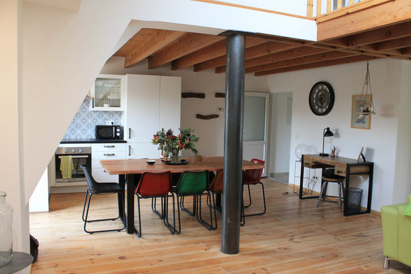 A sunny, spacious and fully renovated loft apartment offering a modern and homey Brussels, Belgium Sunny, Spacious Loft close to Brussels Airport Entire loft vacation rental 41682325