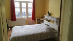 Quiet one-way street near Square Ambiorix and 5-7 minutes walk to Schuman metro  Brussels, Belgium Large Studio 1-2p, EU-Schuman, jw2g Private room in rental unit vacation rental 8608904