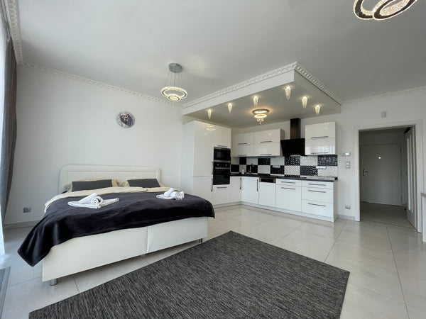 Hello,<br />we are a little family company in Prague with Brand new luxury flats  Exclusive new flat in Prague with awesome view Entire rental unit vacation rental 29775884