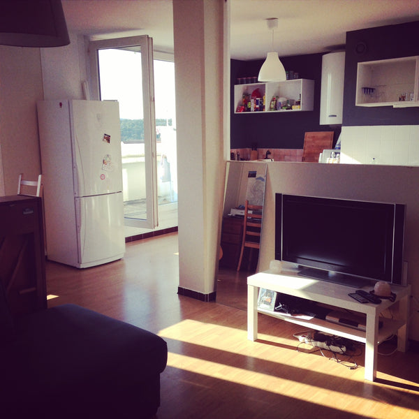 appartement fonctionnel avec très jolie chambre double donnant sur la terrasse v Lyon, France joli appartement au coeur de Lyon croix rousse Private room in rental unit vacation rental 21708489